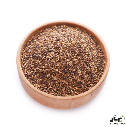 عکس کنجد قهوه ای