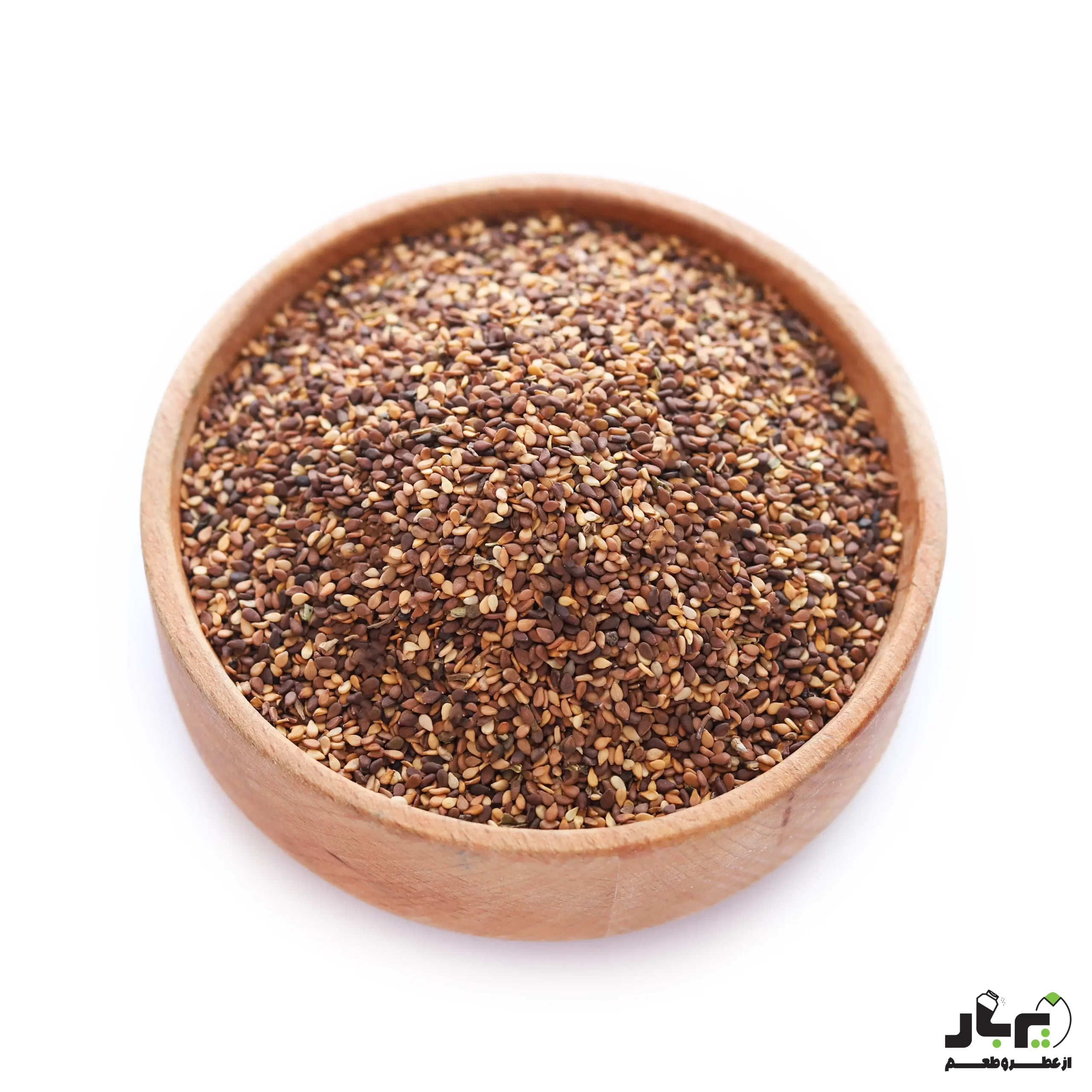 عکس کنجد قهوه ای